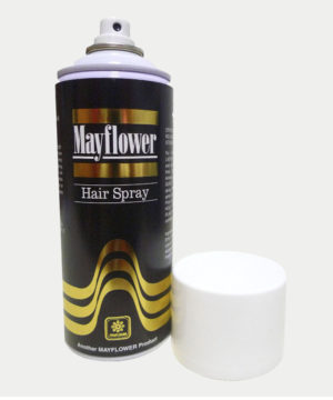 mayflower hairspray open
