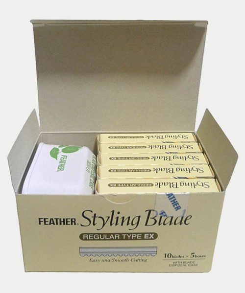 feather styling blades