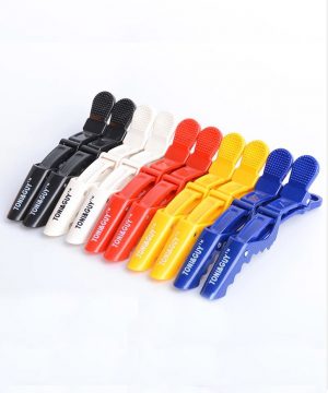colored hair clips